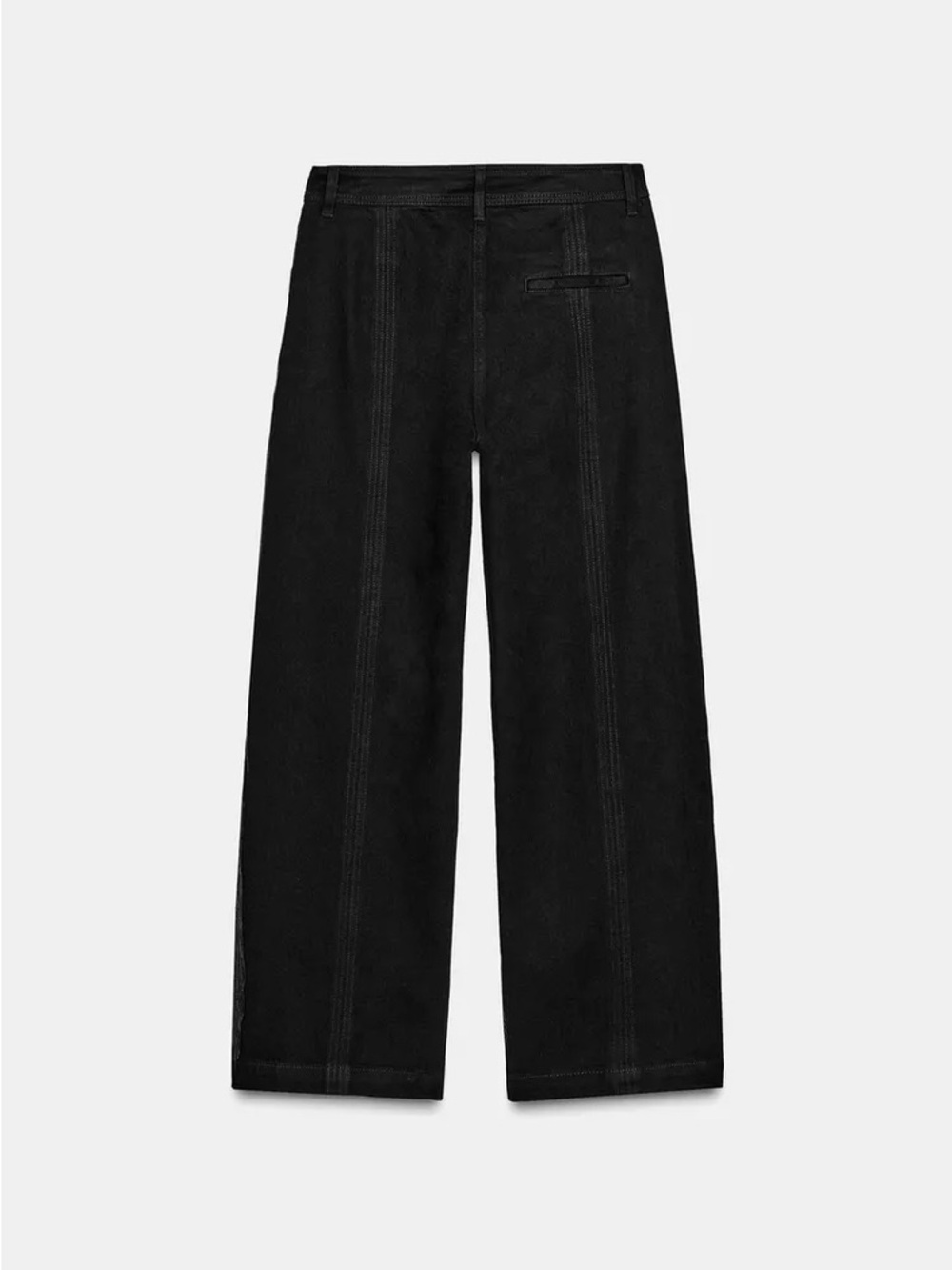 NWT Zara Woman Bloggers Fav ZW COLLECTION LIMITED EDITION FRINGED PANTS Jeans 4 - Picture 6 of 12